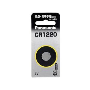 Panasonic コイン形リチウム電池 CR1220 CR1220P