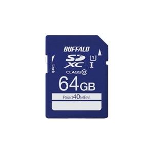 BUFFALO UHS-I Class1 SDXCカード 64GB RSDC-064GU1S