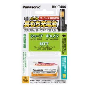 Panasonic 充電式ニッケル水素電池 互換HHR-T406 BK-T406