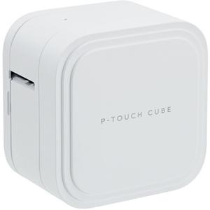 ブラザー ラベルライター P-TOUCH CUBE （スマホ対応/3.5mm~36mm幅/TZeテー...