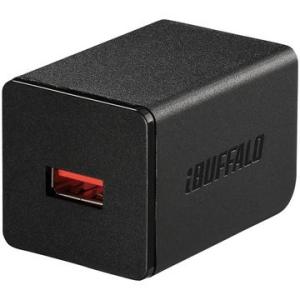 バッファロー（サプライ） 2.4A USB充電器 1ポート ブラック BSMPA2402P1BK｜hikaritv