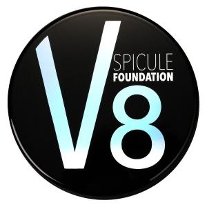 正規品 V8 スピキュール ファンデーション 韓国コスメ リキッドファンデーション 18g
