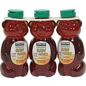 KIRKLAND カークランド Organic Raw Honey オーガニック ローハニー680ｇ 有機 生ハチミツ（生はちみつ）コストコ 3本セット