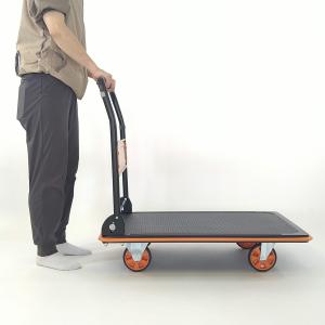 業務用台車 スチール製 折りたたみ 静音キャス...の詳細画像5