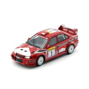 BM CREATIONS 1/64 三菱ランサーエボリューションIV 1999年モンテカルロラリー優...