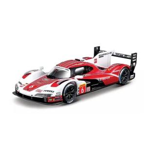 BURAGO 1/43 ポルシェ 963 2024 No,6 ホワイト/レッド クリアケース