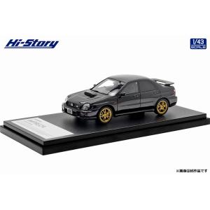 ハイストーリー 1/43 スバル インプレッサ WRX STi 2001 ミッドナイト