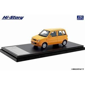 Hi-Story 1/43 SUBARU PLEO NICOT (2002) 　マンダリンイエロー