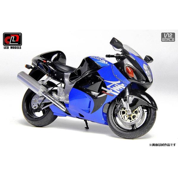 LCD 1/12 Suzuki GSX1300R Hayabusa 2001 (Blue and b...