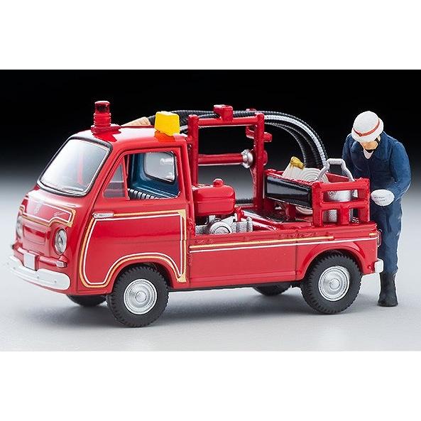 TOMICA LIMITED VINATGE 1/64 スバル サンバー ポンプ消防車（フィギュア付...