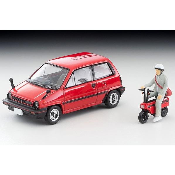 TOMICA LIMITED VINTAGE NEO 1/64 ホンダ シティR（赤）モトコンポ付 ...