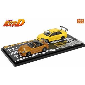 モデラーズ 1/64 頭文字D セット Vol.1 AE86 藤原拓海 乾信司 モデラーズ 1/64 頭文字D セットVol.1藤原拓海トレノ（AE86