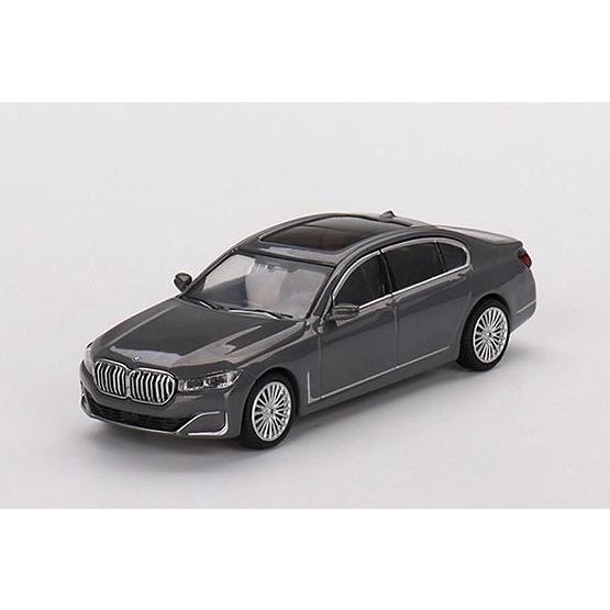 MINI GT 1/64 BMW 750Li xDrive ベルニーナグレー アンバーエフェクト(左...
