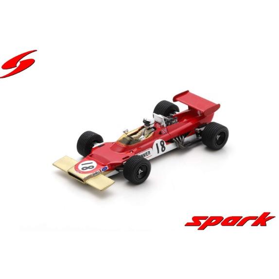 Spark 1/43 Lotus 63 No.18 British GP 1969 Jo Bonni...