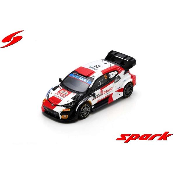 Spark 1/43 TOYOTA GR Yaris Rally1 Hybrid No.18 WRT...