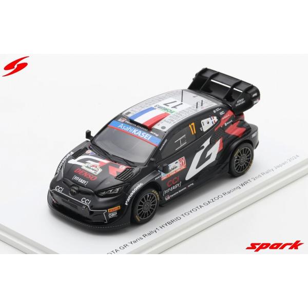 Spark 1/43 TOYOTA GR Yaris Rally1 HYBRID No.17 TOY...