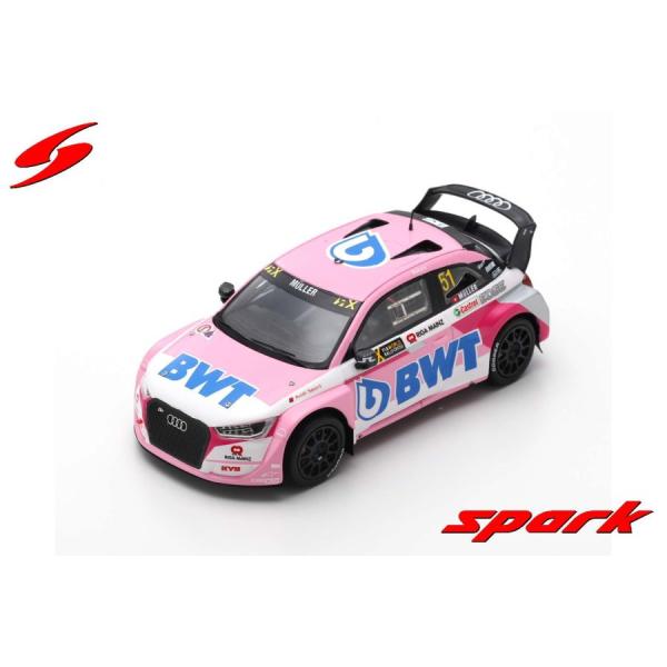 【spark】 1/43 AUDI S1 EKS RX QUATTRO NO.51 WORLD RX...