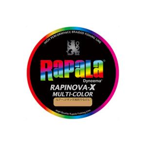 pe peライン ラパラ RAPALA ラピノヴァX マルチカラー 200ｍ 0.6〜1.5号｜彦星フィッシング