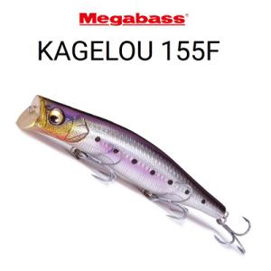 メガバス カゲロウ 155F シーバス ミノー Megabass KAGELOU ハードルアー シーバスミノー フローティング シャローランナー｜hikoboshi-fishing