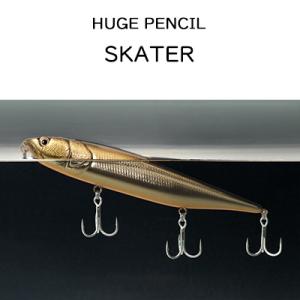 デプス ヒュージペンシル スケーター(ラトルサウンドタイプ)サーファイスベイト deps HUGE PENCIL　 　｜hikoboshi-fishing