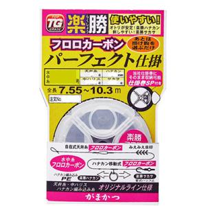 がまかつ 鮎 楽勝鮎 フロロカーボン パーフェクト仕掛 AP-231 Gamakatsu AYU 完...