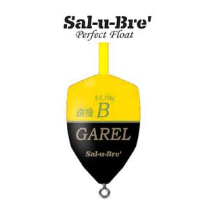 ソルブレ ガレル 遠投 イエロー (カン付きウキ) /Sal-u-Bre　Garel fishing float yellow｜hikoboshi-fishing