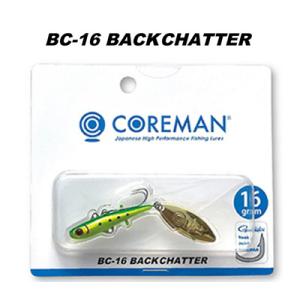 コアマン BC-16 バックチャター (ブレードベイト) COREMAN　BC-16 BACKCHATTER｜hikoboshi-fishing