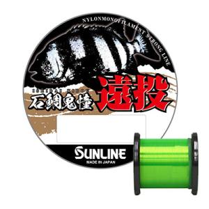 サンライン 石鯛用道糸 石鯛鬼憧 イシダイキドウ 遠投 300ｍ 巻 16号 18号 20号 22号 24号 SUNLINE ライン 糸 磯 底物 道糸 ナイロン 磯釣り 石鯛 クチジロ｜hikoboshi-fishing