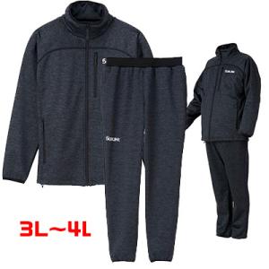 （あすつく対応）サンライン フリーススーツ　SUW-04506 (3L〜4L大きいサイズ) SUNLINE fur&#299;su suit｜hikoboshi-fishing