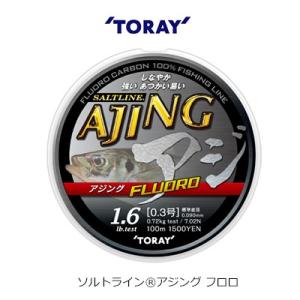 東レ　ソルトライン　アジングフロロ　S75B　100M　TORAY　Salt Line Ajing Froro　｜hikoboshi-fishing
