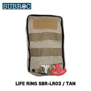 サブロック　自動膨張式ライフリング　SBR-LR03 タン（4996624027188）　　SUBROC　LIFE RING SBR-LR03｜hikoboshi-fishing