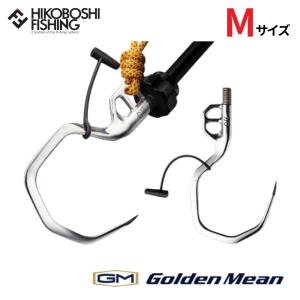 ゴールデンミーン GM アルティメットギャフ Mサイズ 4931657016518 ランディングギャフ Golden Mean GM ランディングツール ギャフ ザイル ロープ 6ｍ付き｜hikoboshi-fishing