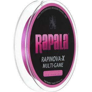 peライン ラパラ RAPALA ピンク150ｍ0.6-1.5 ラピノヴァX マルチゲーム RAPI...