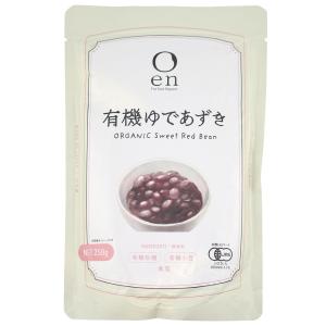遠藤製餡 有機ゆであずき 250g