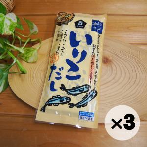 ムソー お得な3個セット いりこだし 袋入り : ヒクシポワタ自然派