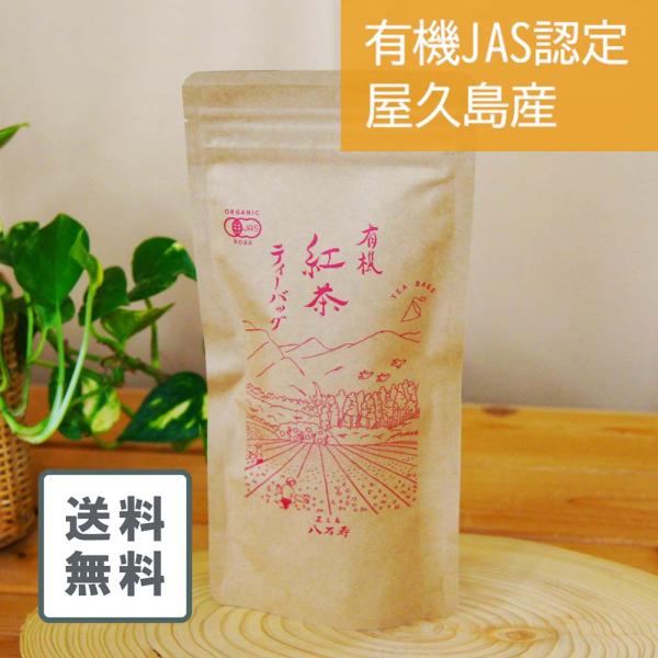 お得な送料込み 紅茶 和紅茶 屋久島 ティーバッグ 12パック 国産 無農薬 有機JAS オーガニッ...