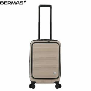 バーマス BERMAS キャリーケース スーツケース EURO CITY2 フロントオープンファスナー38L 48cm ライトラテ 60295  エキスパンダブル BER6029542｜hikyrm