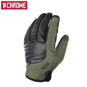 クローム ミッドウェイト サイクル グローブ AC192OLBK 自転車 手袋 CHROME MIDWEIGHT CYCLE GLOVES OLIVE×BLACK CRMAC192OLBK｜hikyrm