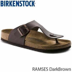 ビルケンシュトック サンダル メンズ ラムゼス RAMSES トングサンダル コンフォート おしゃれ 幅広 レギュラー ダークブラウン BIRKENSTOCK GC044701 国内正規品