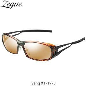 Zeque ゼクー ジールオプティクス ZEAL OPTICS 偏光サングラスヴァンク エックス Vanq X F-1770 BROWNDEMI LUSTERORANGE×SILVERMIRROR GLE4580274168959｜hikyrm