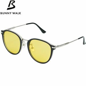 バニーウォーク BUNNY WALK 偏光サングラス BW-0271Y フェイスマット/クリアブラック(YELLOW/NIGHT GLASSES) 4カーブ ZEAL OPTICS GLE4580274171850｜hikyrm