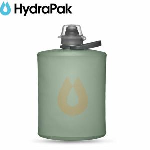 ハイドラパック Hydrapak ストウボトル 500ml スートログリーン ハイドレーション コンパクト ポータブル 水筒 キャンプ アウトドア HYDGS335S｜hikyrm