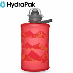 ハイドラパック Hydrapak ストウマウンテン 350mL レッドウッド ハイドレーション コンパクト ポータブル 水筒 キャンプ アウトドア HYDGS340RM｜hikyrm