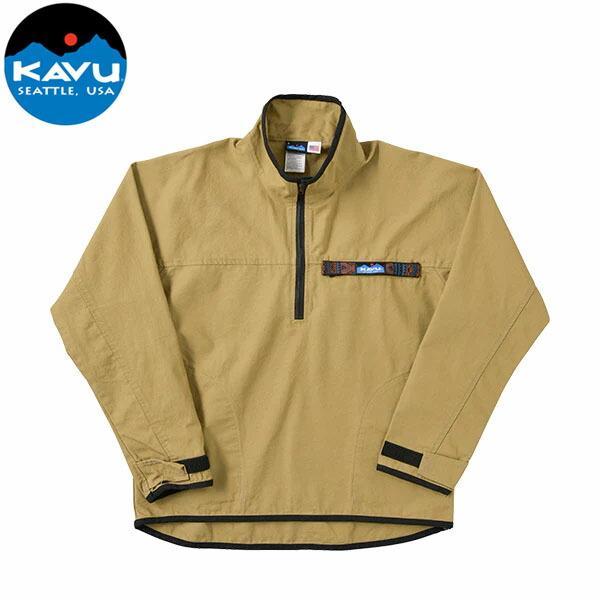 カブー KAVU メンズ ハーフジップ スローシャツ ヘリテージカーキ アウター アウトドア 国内正...