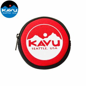 カブー KAVU サークルコインケース レッド 財布 小物入れ アウトドア 国内正規品 KAV19820447034000｜hikyrm