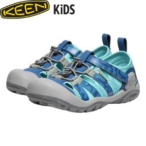 キーン サンダル キッズ ノッチ クリーク KEEN YOUTH KNOTCH CREEK FJORDBLUE×IPANEMA KEE1027213｜hikyrm