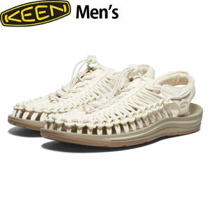 キーン KEEN メンズ 靴 ユニーク サンダル UNEEK Men White Cap/Cornstalk 抗菌防臭 KEE1028173｜hikyrm