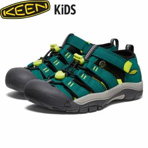 キーン KEEN キッズ ジュニア 靴 ニューポート エイチツー スニーカー サンダル NEWPORT H2 Youth Aventurine/Evening Primrose 速乾 軽量 KEE1028828｜hikyrm