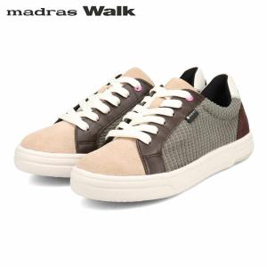 マドラスウォーク madras Walk レディース ゴアテックス レザースニーカー シューズ MWL1022S OLIVE/C 防水透湿 軽量 MADMWL1022SOLVC｜hikyrm