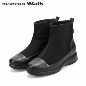 マドラスウォーク madras Walk レディース ゴアテックス ショートブーツ MWL1202 BLACK 防水透湿 ストレッチ MADMWL1202BLA｜hikyrm